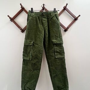 H&M Green Cargo Pants with Durable Fabric
